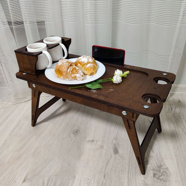 Раскладной столик для завтраков 1085 фото